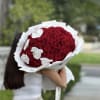 Grand Romance Bouquet (100 Roses)
An opulent wrapped bouquet of 100 premium roses