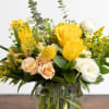 Serene select of yellows, peaches and white flower. Absolutely gorgeous for any