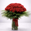 Make a breathtaking impression with our Grand Crimson Majesty arrangement, featuring 75