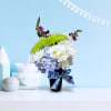 It's a baby boy! Show your excitement with this cute blue bouquet.