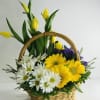 We all love picnic baskets. What about flower baskets? Instead of being