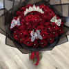 Bello bouqueth de rosas rojas para tu ser amado para cumplea&ntilde;os aniversarios