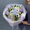 Inspired by soft coastal light and refined femininity, this bouquet combines hydrangea