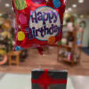 Add that finishing touch with a Birthday Mylar balloon and a box