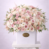 Brighten any space with our Elegant Flower Box Arrangement! Bursting with vibrant