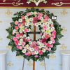 Celebrate the life of a loved one with our exquisite Circle Wreath