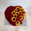 XL Dome Shape Heart 
MFS Signature Suede Heart Box 

Approx 100 Roses