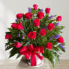 The Enduring Love Standing Basket is a timeless and heartfelt expression of