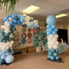 This 1/2 arch and column combo is great for any event. 
standing