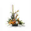 Tropical flowers designed in the most elegant form.