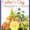 Dads like flowers too and deserve it! Let our Designers pick the