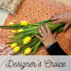 Our great designer of House of Flowers, will create a custom bouquet