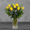 12 Yellow Rose Bouquet
Nothing brightens someone's day quite like the sunny shade