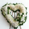 This Large White Heart comes with 2 beautiful designs, Perfect to send