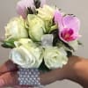 This Sofie Corsage is very beautiful and elegant. It is made with