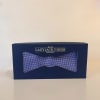 Lazyjack Press Bow Tie with Blue Pattern