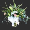 Our Elegance Sympathy Vase is made to honor your loved one with