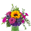 Send a gift of style and elegance with Sunny Blooms. This stunning
