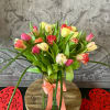 30 stems of beautiful Spring Tulips flown in from Holland, just for
