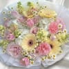 The Pastel Garden Luxury Bouquet is a refined floral arrangement designed in