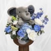 Celebrate the arrival of a sweet baby boy with a charming floral