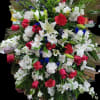 Standing spray for funeral