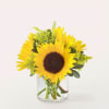 Let those warm rays brighten their day, with an arrangement of sunny