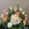 Peaches and cream but make it a stunning and unique arrangement. 

*Flowers