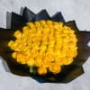 50 Yellow Roses bouquet 