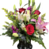 This is an urn arrangement that is perfect for giving to a