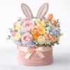 Celebrate Easter with soft elegance and elevated beauty. This luxurious hat box