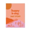 Digitally printed, A2 size card (4.5" x 5.5"), matching envelope included. Each