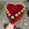A timeless expression of love, the Forever Yours Rose &amp; Chocolate Heart