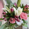 *** The photo is example but due to high demand, the bouquet