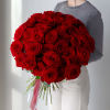 A stunning bouquet of fresh red roses, perfect for any occasion. Wrapped