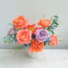Inspired by the fiery streaks of color the sun paints on the