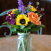 Colorful everyday arrangement