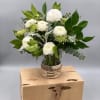 Monochromatic, greens and whites