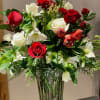 Premium holiday vase arrangement