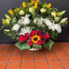 Beautiful arrangement for a funeral home or family event
