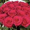 Evergreen luna- she is made of 12-15 red roses tightly packed in