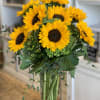 Make a bold statement with the vibrant beauty of sunflowers! Their bright