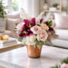 Meet Halo, an elegant floral arrangement designed to feel soft, radiant, and