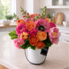 Our Sweet Thoughts Bouquet is an arrangement that is vibrant in color