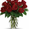 A dozen red roses is a timeless gift of love, and the