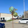 Butterfly garden stake