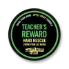 Round black tin of Teacher's Reward hand rescue cream