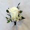 A single rose boutonniere is perfect for Prom!