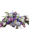 A soft and elegant expression of sympathy, the Lavender Grace Tribute Basket