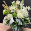 Elevate any space or occasion with our Neutrals Designer&rsquo;s Choice flower arrangement